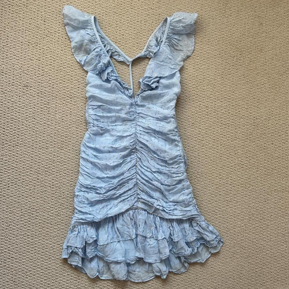 For Love & Lemons Women's Blue Dress